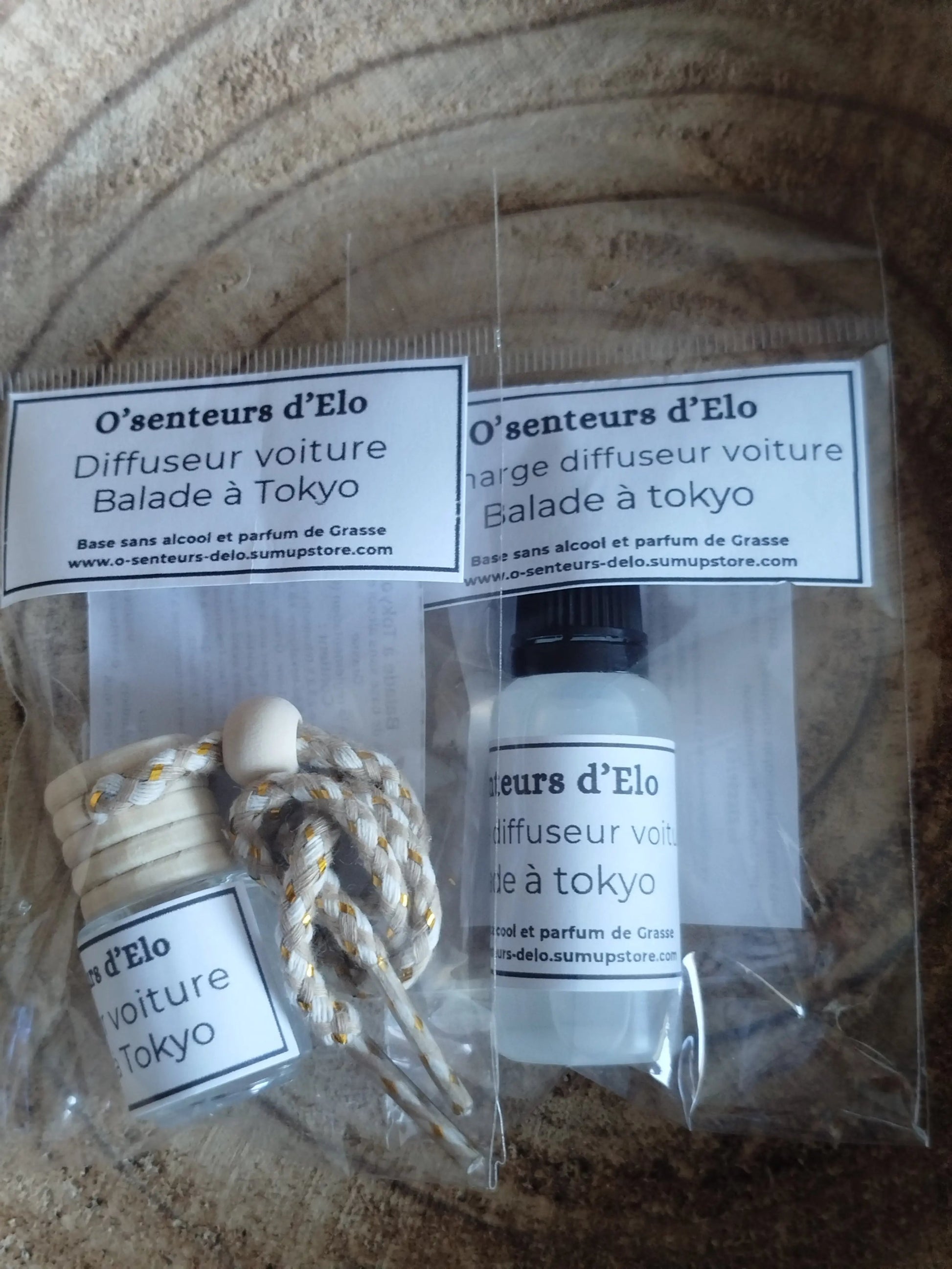 Duo diffuseur et recharge Balade à Tokyo O' senteurs d'Elo